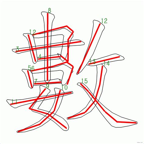 13筆畫|總畫數13畫的國字一覽